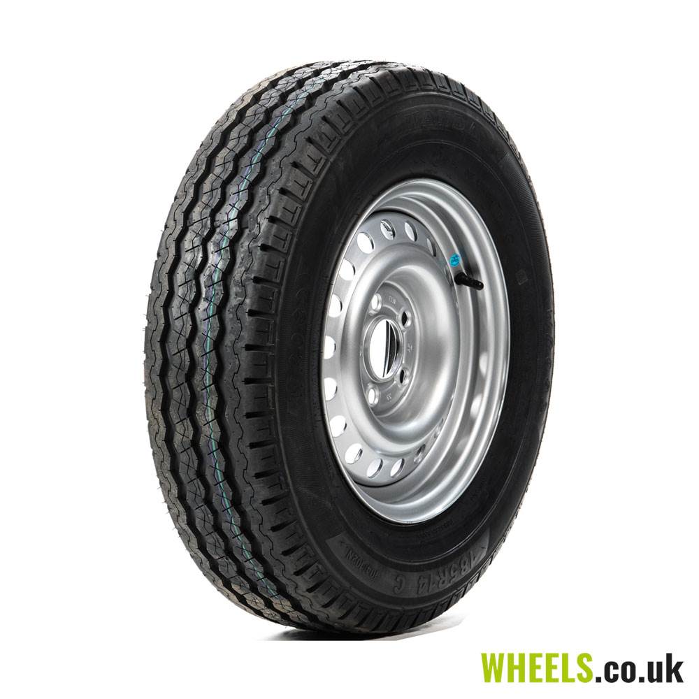 14" H / S Trailer Tyre & Wheel Assemblies