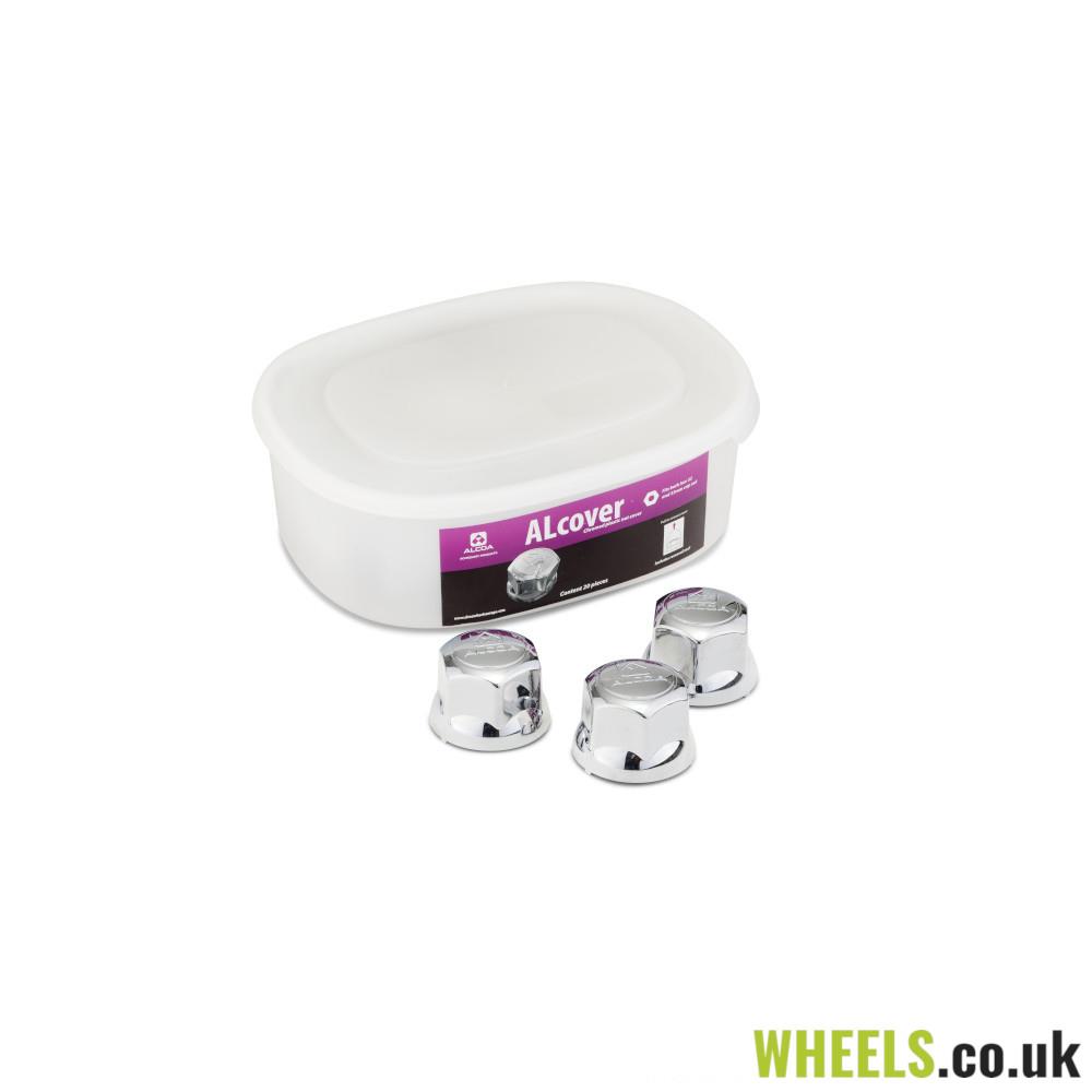 ALcover Chromed Nut Covers For Alcoa®* Wheels