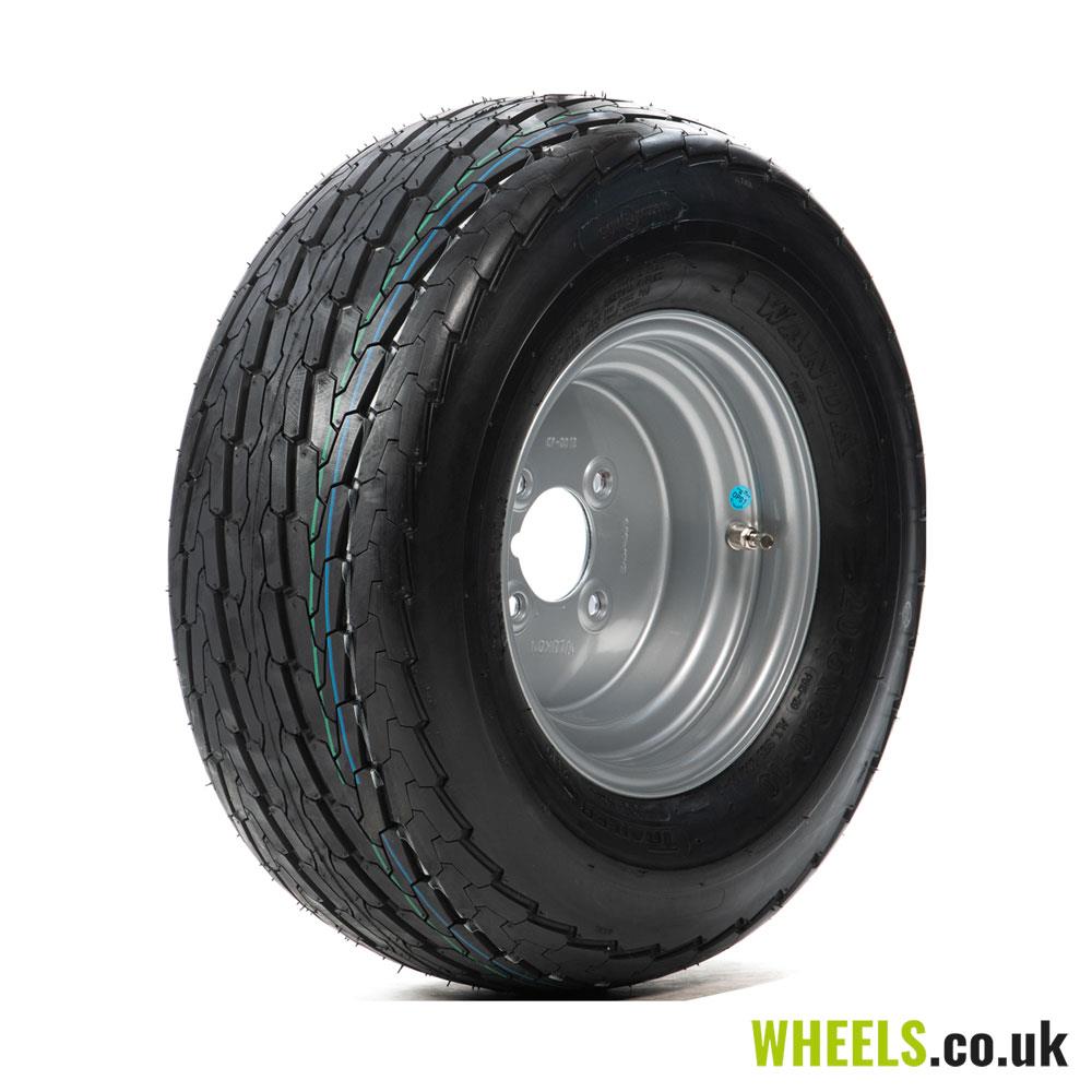 20.5x8.0-10 90M Tyre & 4 Stud, 101.6mm PCD Rim