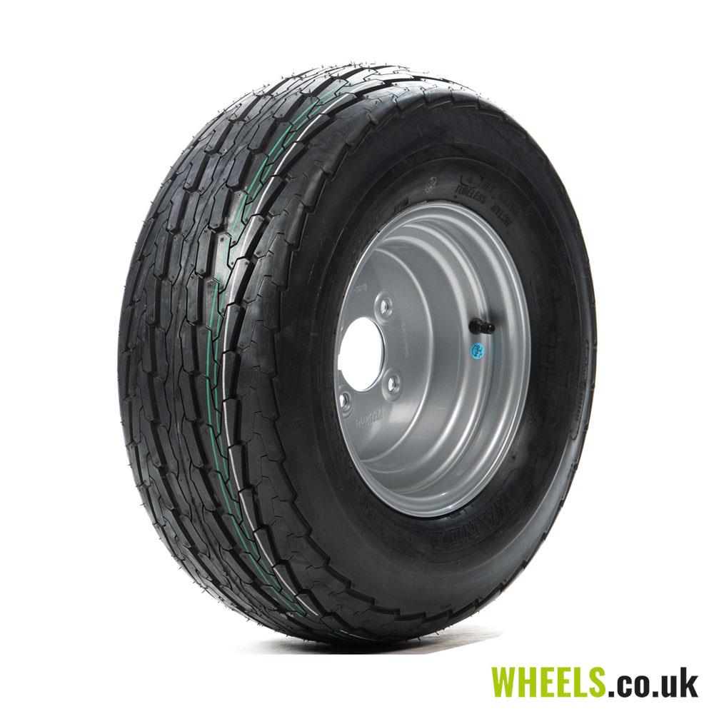 20.5x8.0-10 77M Tyre & 4 Stud, 101.6mm PCD Rim