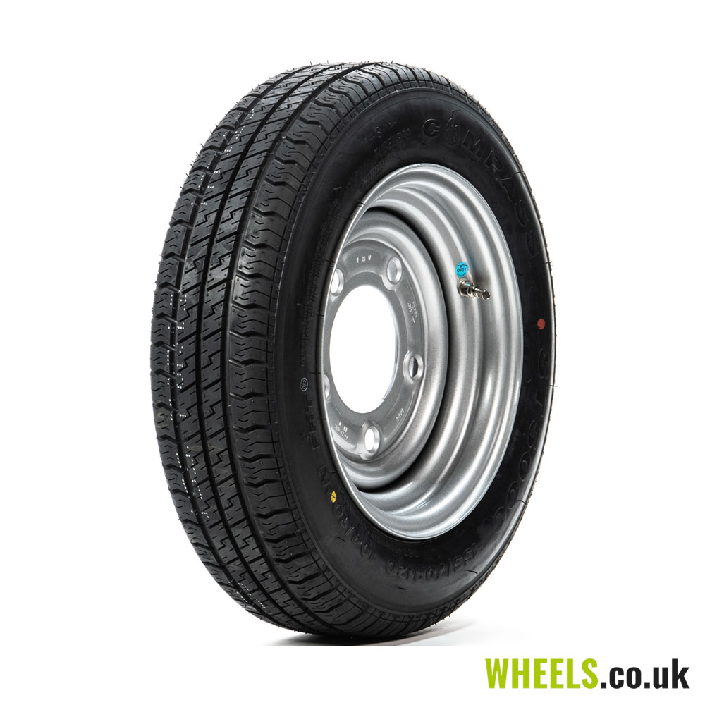 155/70R12 104/102N Compass & 5 Stud, 140mm Rim